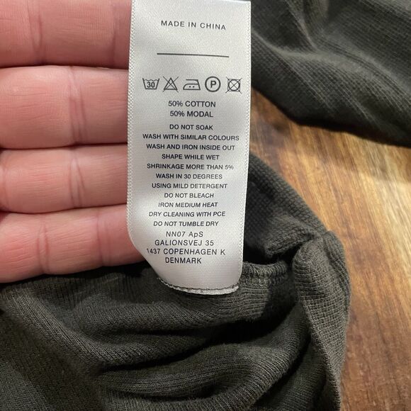 NN07 No Nationality Sweater Clive Crew Neck Jumper PulloverLightweight XXL - Picture 5 of 8